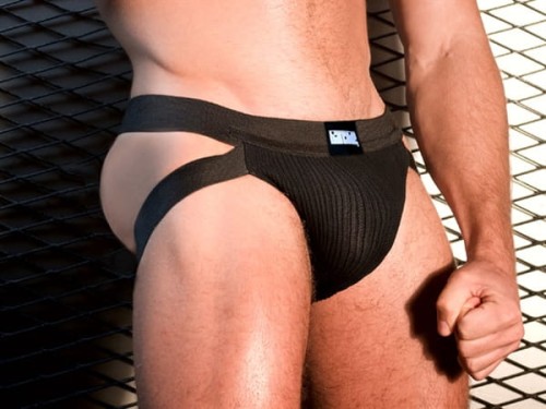 BARCODE Anton Swim Jock Black (Czarne)