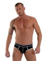Mister B Urban Soho Jock Brief Black (Czarne)
