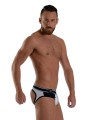 Mister B Urban Soho Jock Brief White (Białe)