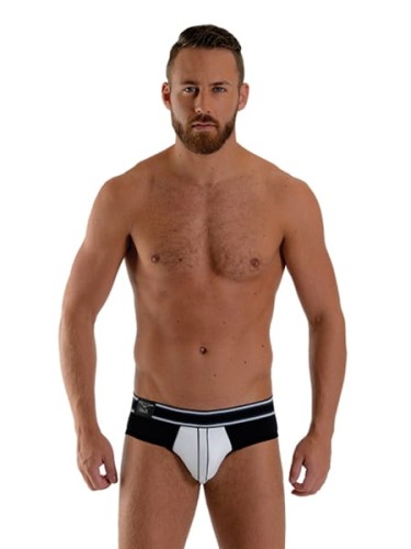 Mister B Urban Bronx Brief White (Białe)