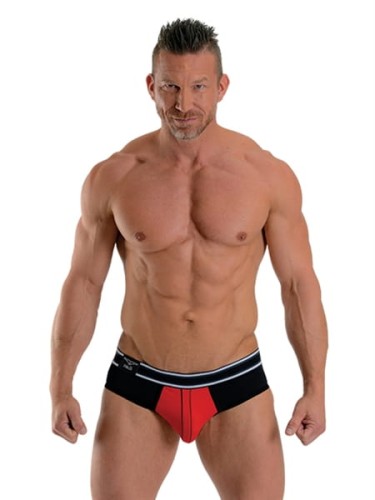 Mister B Urban Bronx Brief Red (Czerwone)