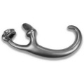 Oxballs Alien Tail Butt Plug with Built-In Cocksling (Steel)