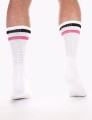 BARCODE Fashion Socks 70s White-Black-Pink (Biało-Czarno-Różowe)