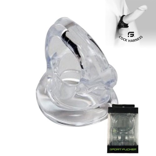 Sport Fucker Cock Harness Clear
