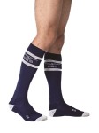 Mister B - URBAN Football Socks Granatowo-Białe
