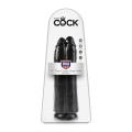 King Cock - Two Cocks One Hole 27,95 cm (11 inch) Black