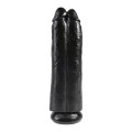 King Cock - Two Cocks One Hole 27,95 cm (11 inch) Black