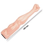 Deep'R - Mega Power Fist Flesh 68 cm Ø 6,50 cm