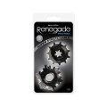 Renegade Spike Rings Black