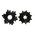 Renegade Spike Rings Black