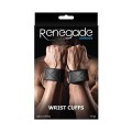 Renegade - Bondage Wrist Cuffs Black (mankiety)