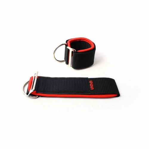 665 - Neoprene Universal Restraints Black-Red (mankiety)