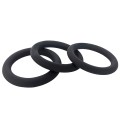 Brutus - Slim Donut Silicone Cock Ring Black