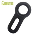 Brutus - Spanner Liquid Silicone Cock Ring Black