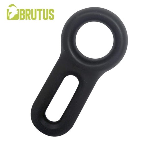 Brutus - Spanner Liquid Silicone Cock Ring Black