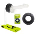 Brutus - Tractor Liquid Silicone Cock Ring Black M