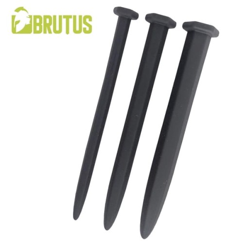 Brutus - Nailed It! 3 Pcs Smooth Silicone Sound Set Black