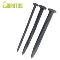 Brutus - Screw You! 3 Pcs Ribbed Silicone Sound Set Black
