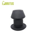 Brutus - Gobbler Silicone Tunnel Plug Black M