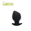 Brutus - Chalice Silicone Tunnel Plug Black M