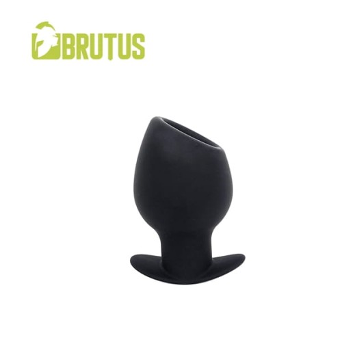 Brutus - Chalice Silicone Tunnel Plug Black M