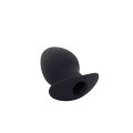 Brutus - Chalice Silicone Tunnel Plug Black M