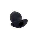 Brutus - Chalice Silicone Tunnel Plug Black L
