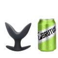 Brutus - Open Wide Silicone Twin Tip Butt Plug Black L