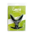 Brutus - Open Wide Silicone Twin Tip Butt Plug Black XL