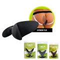 Brutus - Open Wide Silicone Twin Tip Butt Plug Black XL