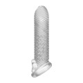 Brutus - Almighty Ribbed Cock Sheath Clear 18 cm (7")