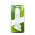 Brutus - Almighty Ribbed Cock Sheath Clear 18 cm (7")