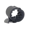 Brutus - Cruncher Silicone Lockable Spiked Ball Stretcher Black