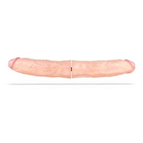 Deep'R - Doubles Goliath Flesh 2 x 32,50 cm Ø 7,50 - 8,80 cm [DR18F]