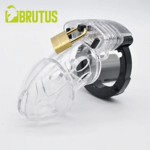 Brutus - Chastity Alpha Cage Clear (Pas Cnoty)
