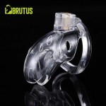 Brutus - Chastity Shark Cage Clear (Pas Cnoty)
