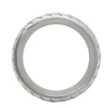 Black Label - Stainless Steel Tire DoNut Cockring Large