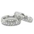 Black Label - Stainless Steel Tire DoNut Cockring Large