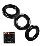 Oxballs - Willy Cock Ring 3-Pack Black