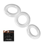 Oxballs - Willy Cock Ring 3-Pack Clear